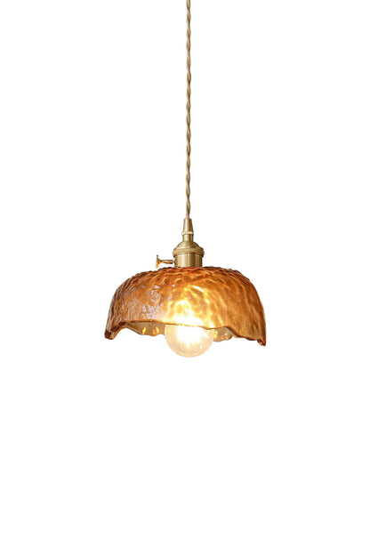Antique Brown Glass Pendant Light | morylighting