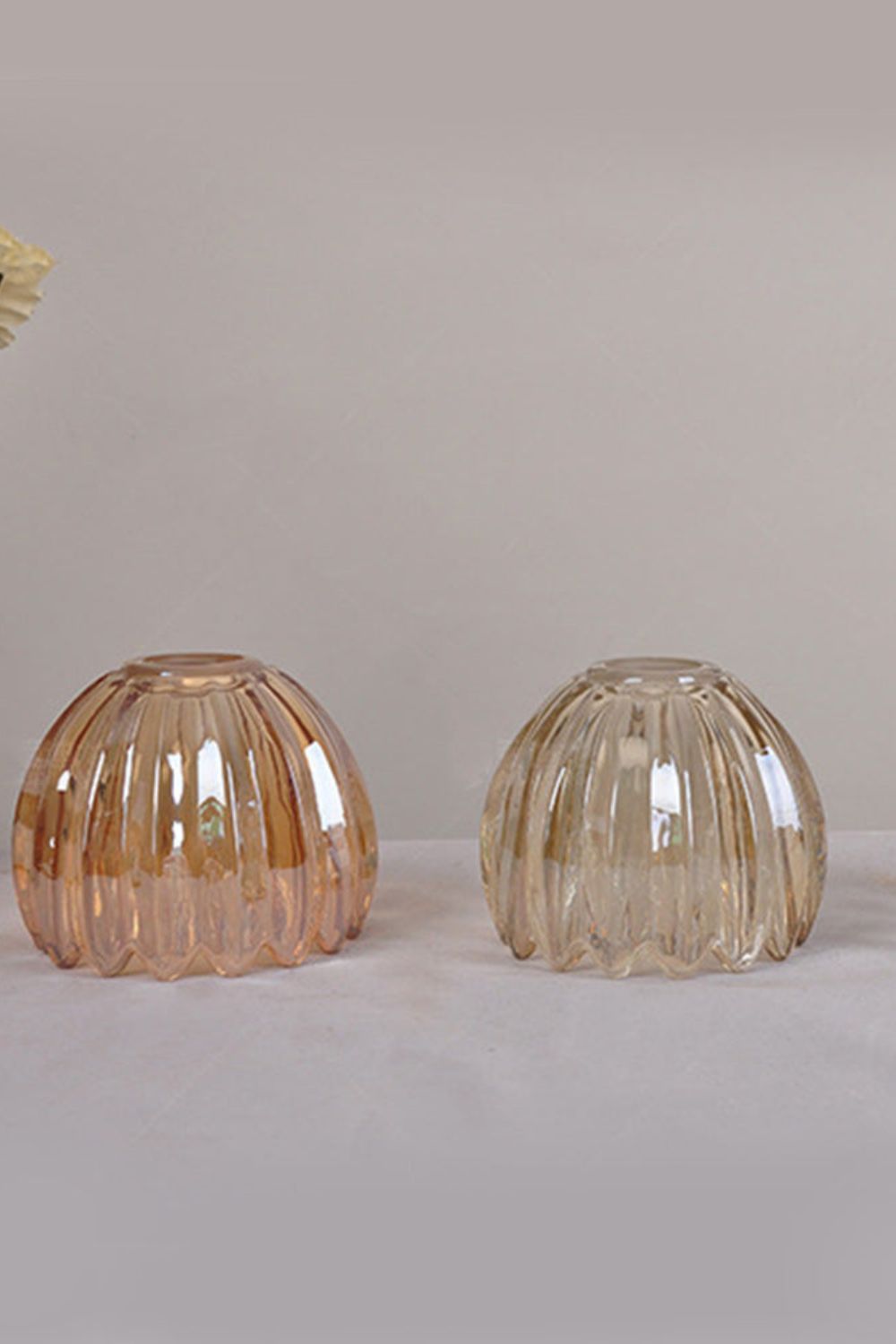 Antique Petal Shape Glass Pendant - view 11 | morylighting