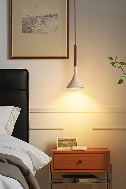 Aplomb Travertine Pendant Lamp - view 2 | morylighting