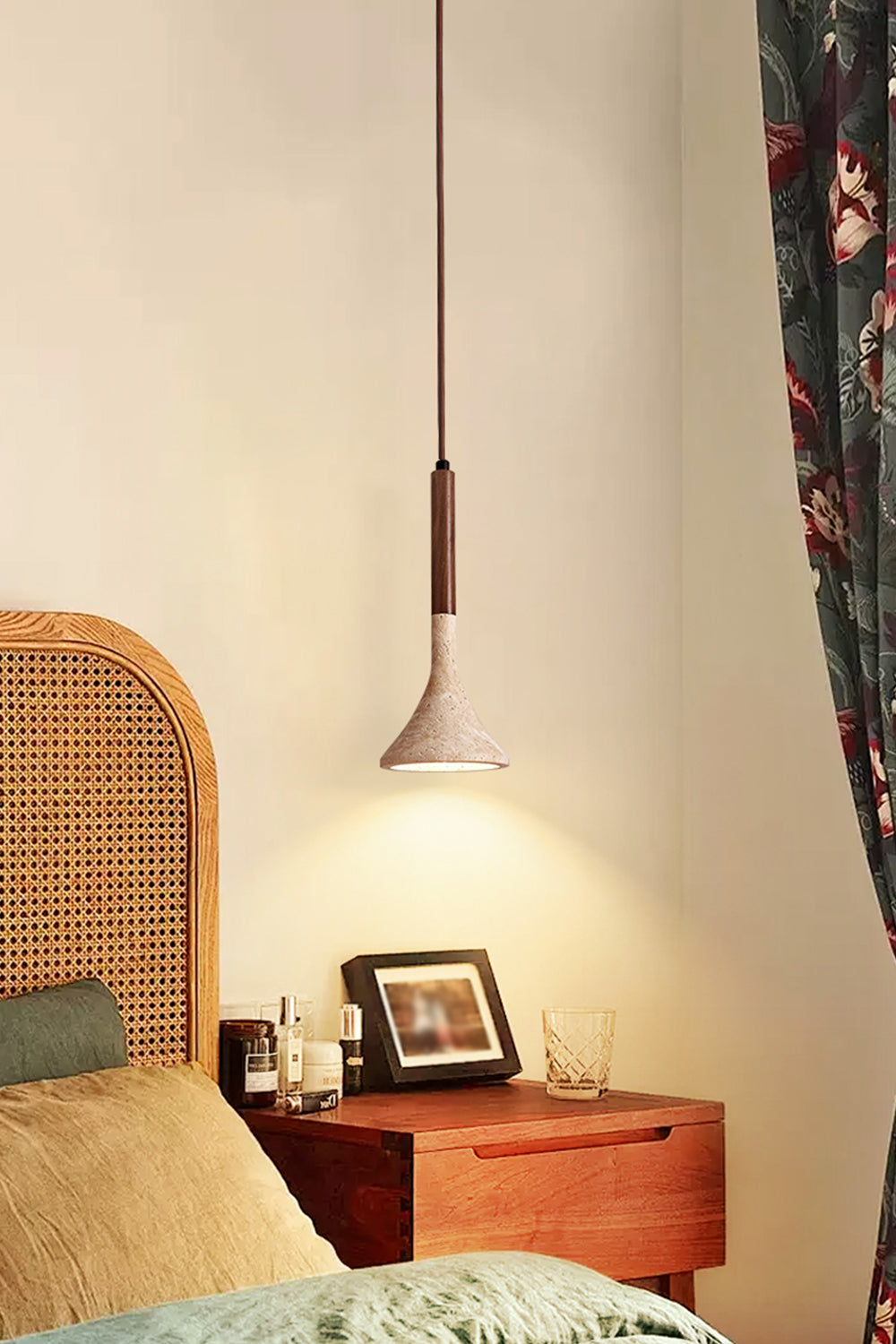 Aplomb Travertine Pendant Lamp - view 7 | morylighting