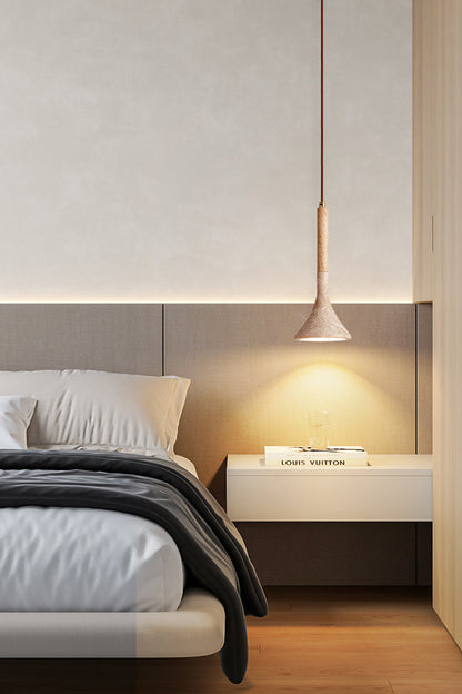 Aplomb Travertine Pendant Lamp - view 4 | morylighting