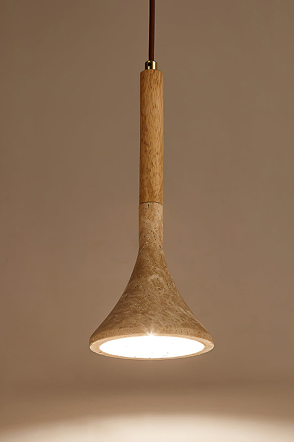 Aplomb Travertine Pendant Lamp - view 19 | morylighting
