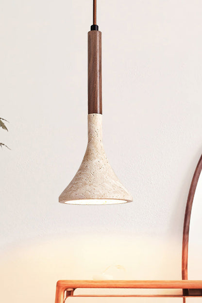 Aplomb Travertine Pendant Lamp - view 16 | morylighting
