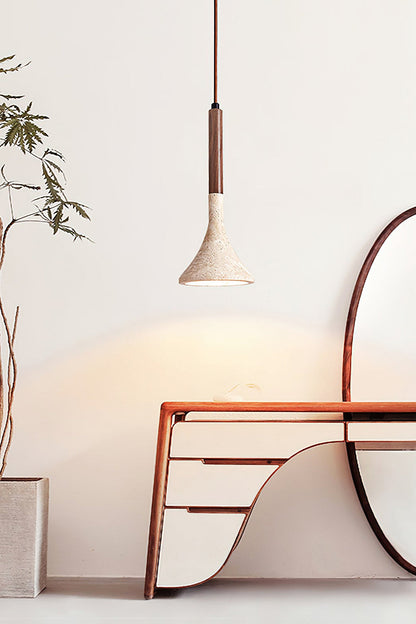 Aplomb Travertine Pendant Lamp - view 8 | morylighting