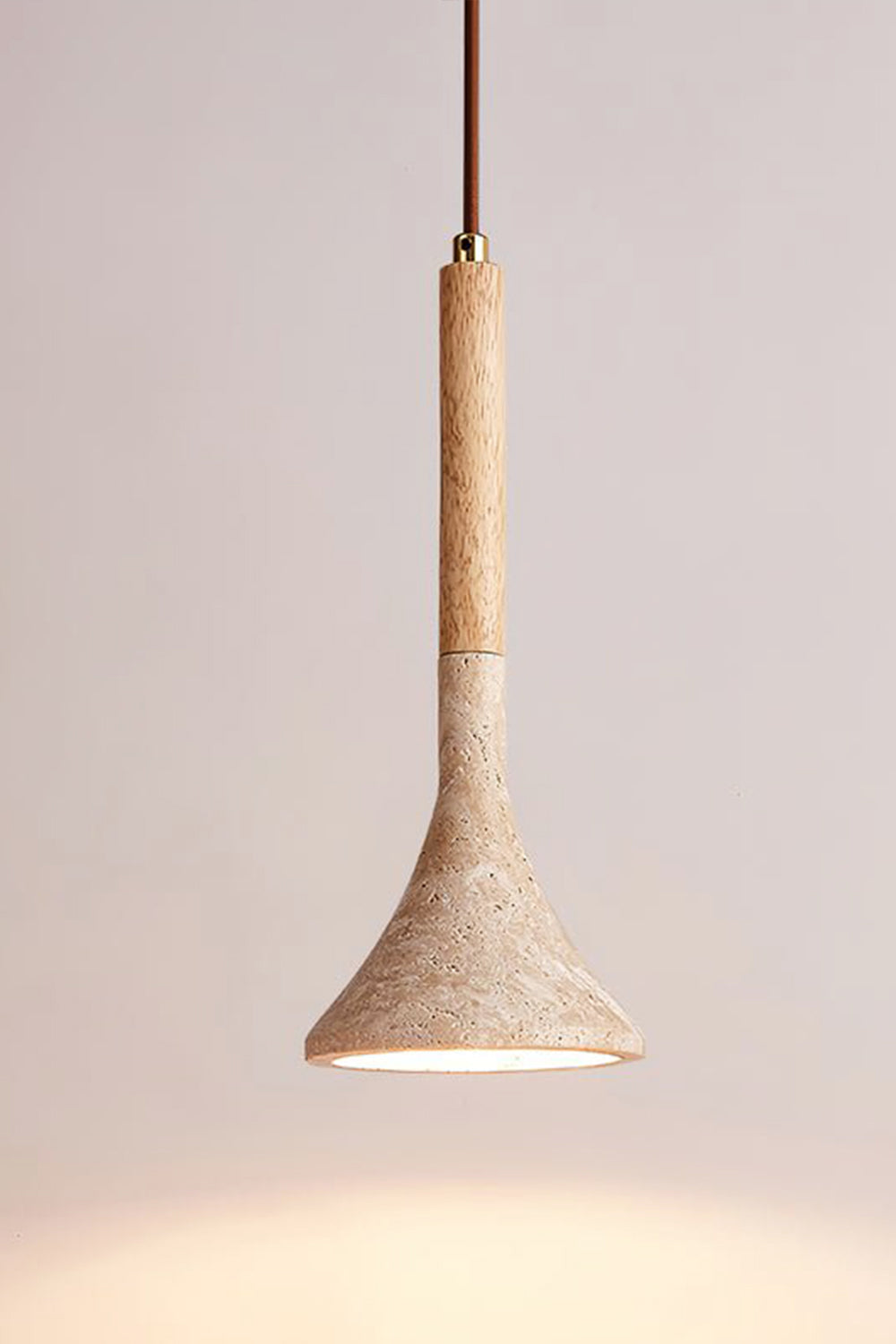 Aplomb Travertine Pendant Lamp - view 20 | morylighting