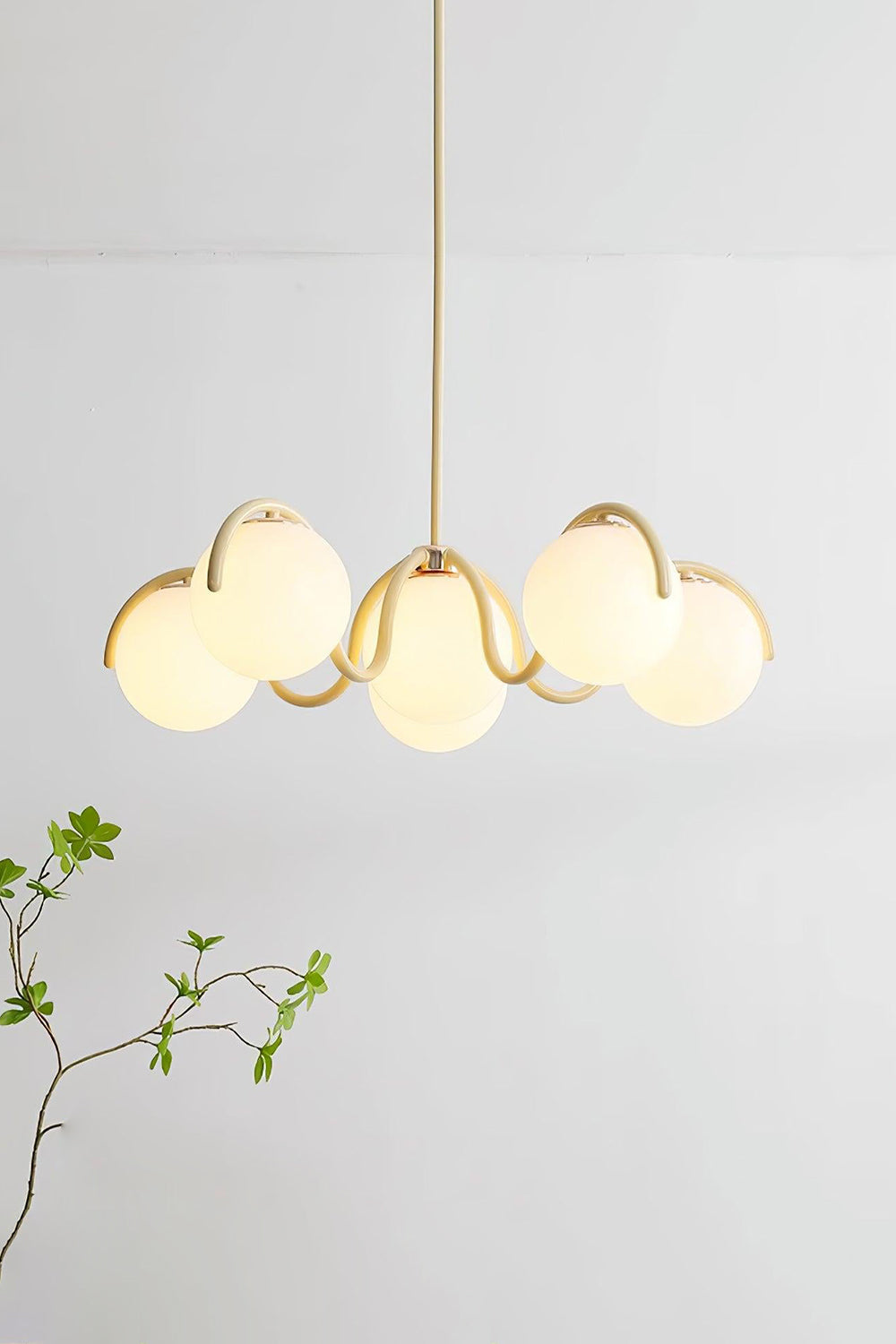 Arc Glow Orb Chandelier - view 10 | morylighting