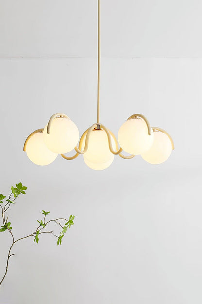 Arc Glow Orb Chandelier - view 10 | morylighting