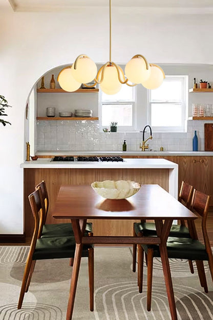 Arc Glow Orb Chandelier - view 4 | morylighting