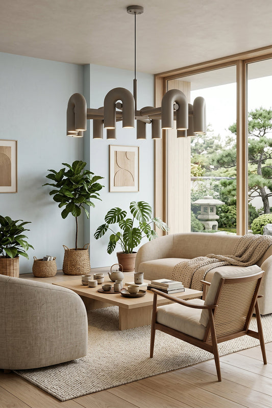 Arcade Polymer Chandelier - view 2 | morylighting
