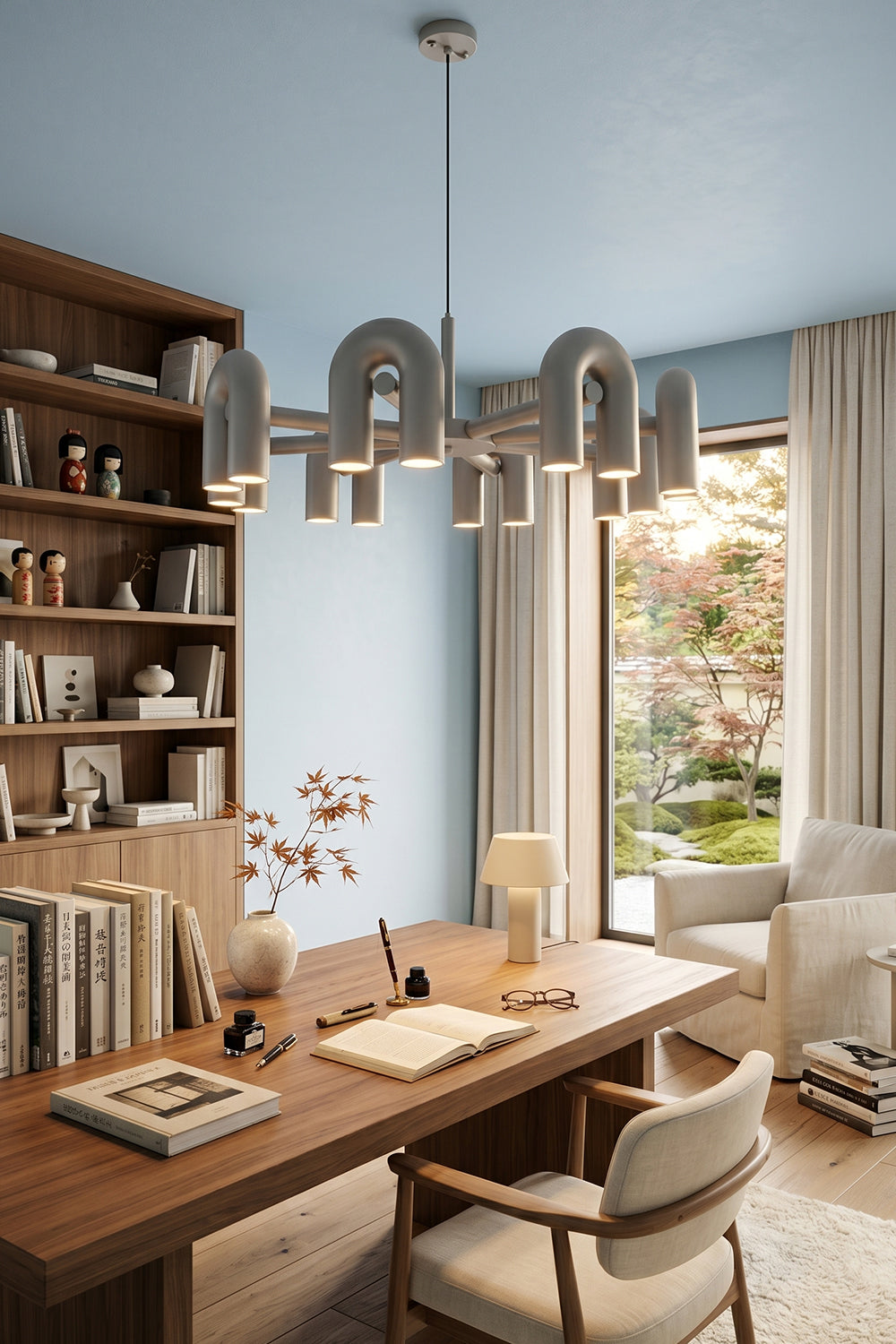 Arcade Polymer Chandelier - view 3 | morylighting