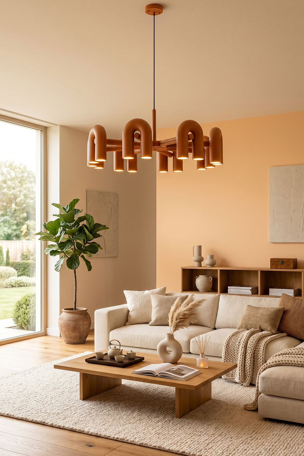 Arcade Polymer Chandelier - view 4 | morylighting