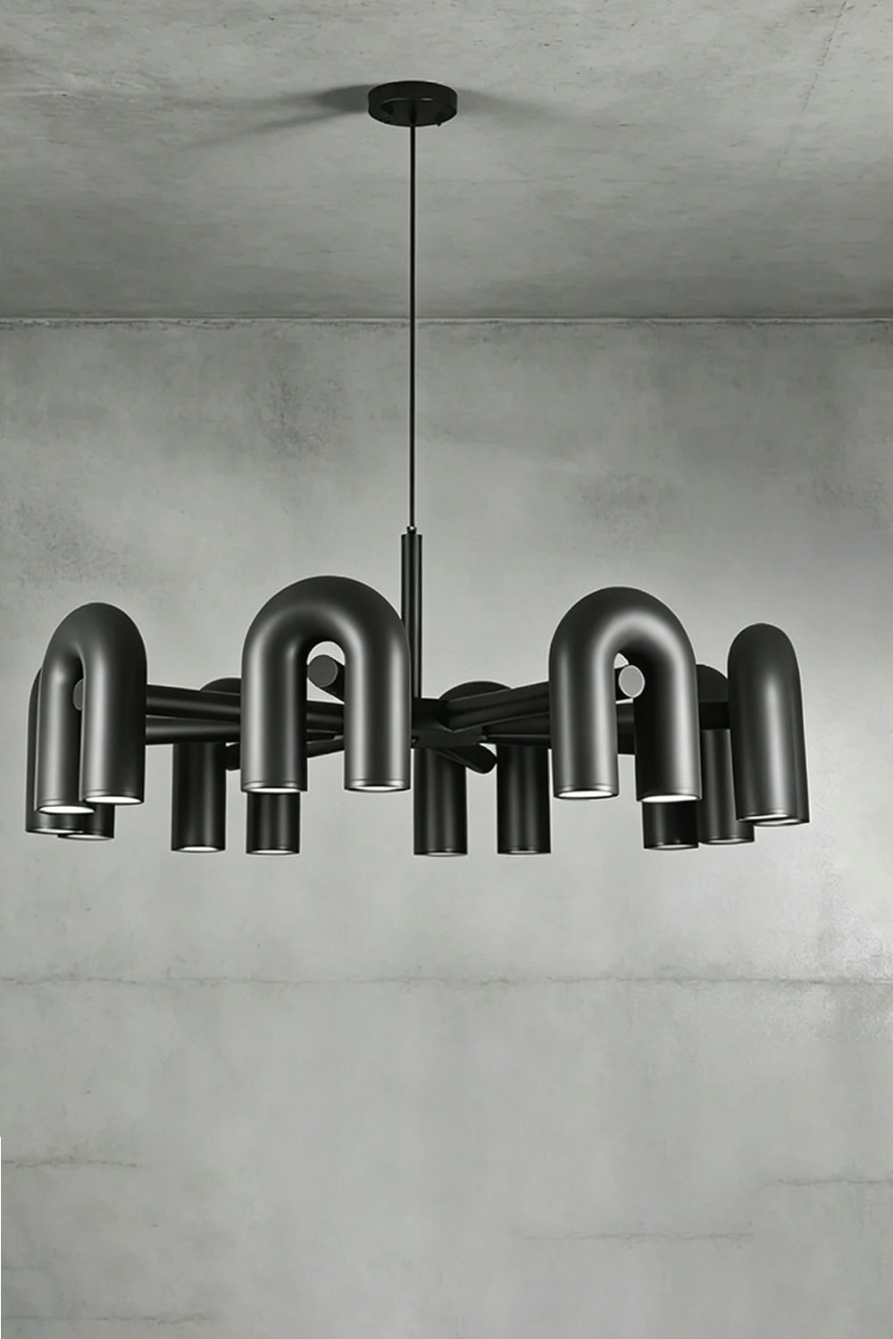 Arcade Polymer Chandelier - view 16 | morylighting