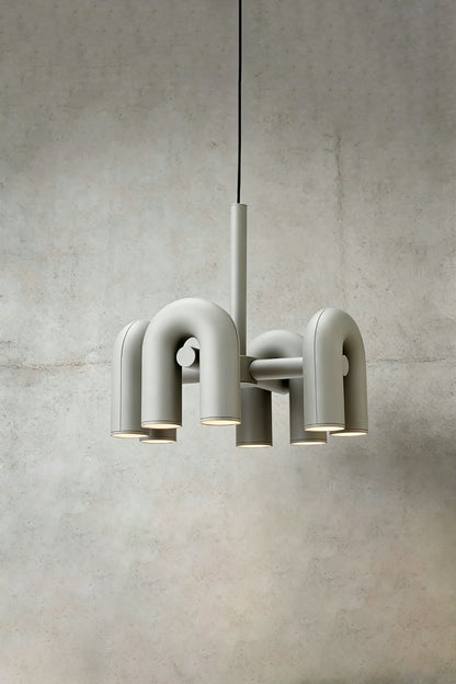 Arcade Polymer Chandelier - view 17 | morylighting