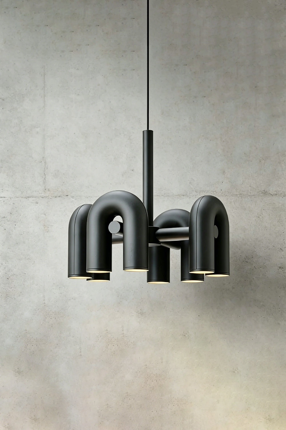 Arcade Polymer Chandelier - view 18 | morylighting
