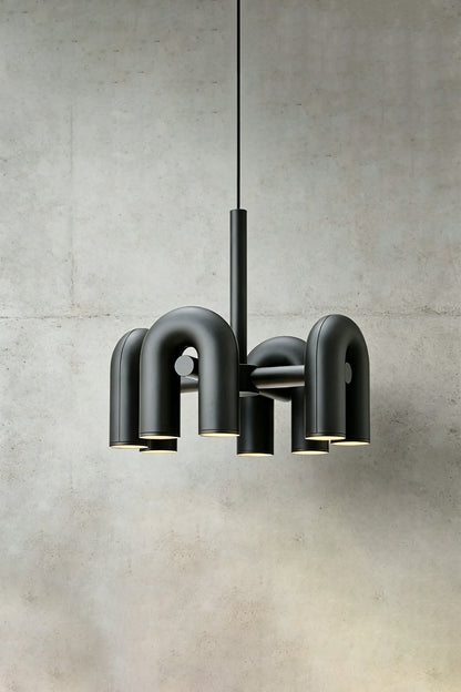 Arcade Polymer Chandelier - view 18 | morylighting