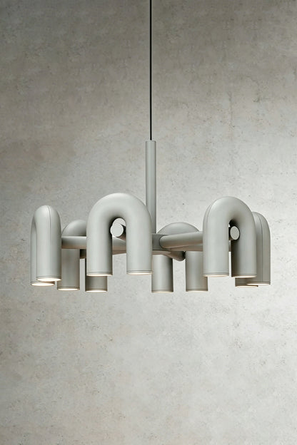 Arcade Polymer Chandelier - view 11 | morylighting