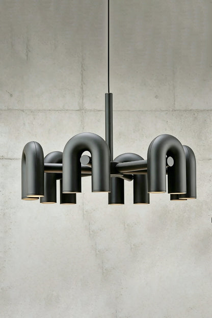 Arcade Polymer Chandelier - view 12 | morylighting