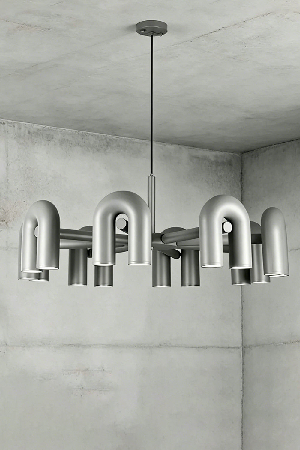 Arcade Polymer Chandelier - view 14 | morylighting