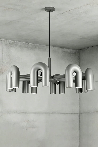 Arcade Polymer Chandelier - view 14 | morylighting