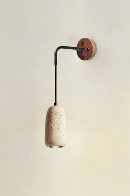 Arched Travertine Wall Light - view 19 | morylighting
