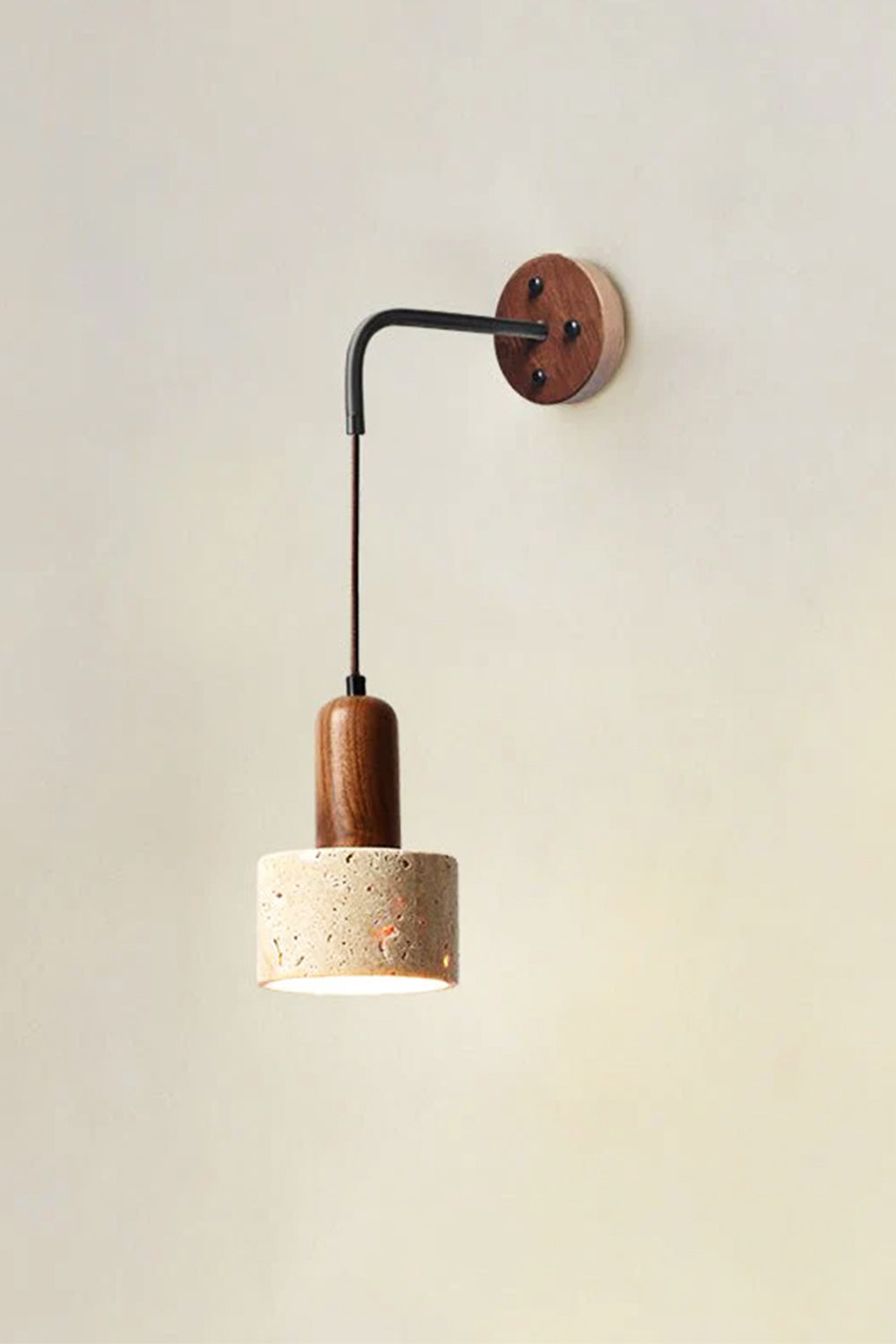 Arched Travertine Wall Light - view 27 | morylighting