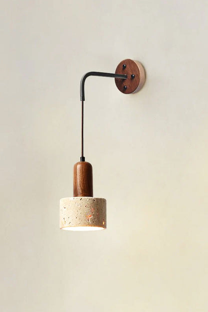 Arched Travertine Wall Light - view 27 | morylighting