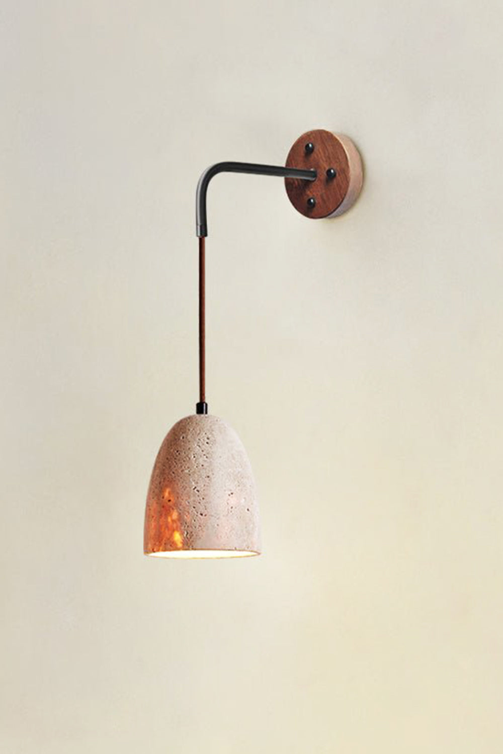 Arched Travertine Wall Light - view 21 | morylighting
