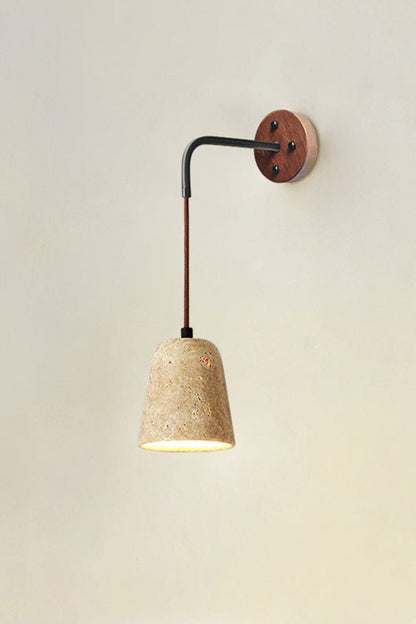 Arched Travertine Wall Light - view 22 | morylighting