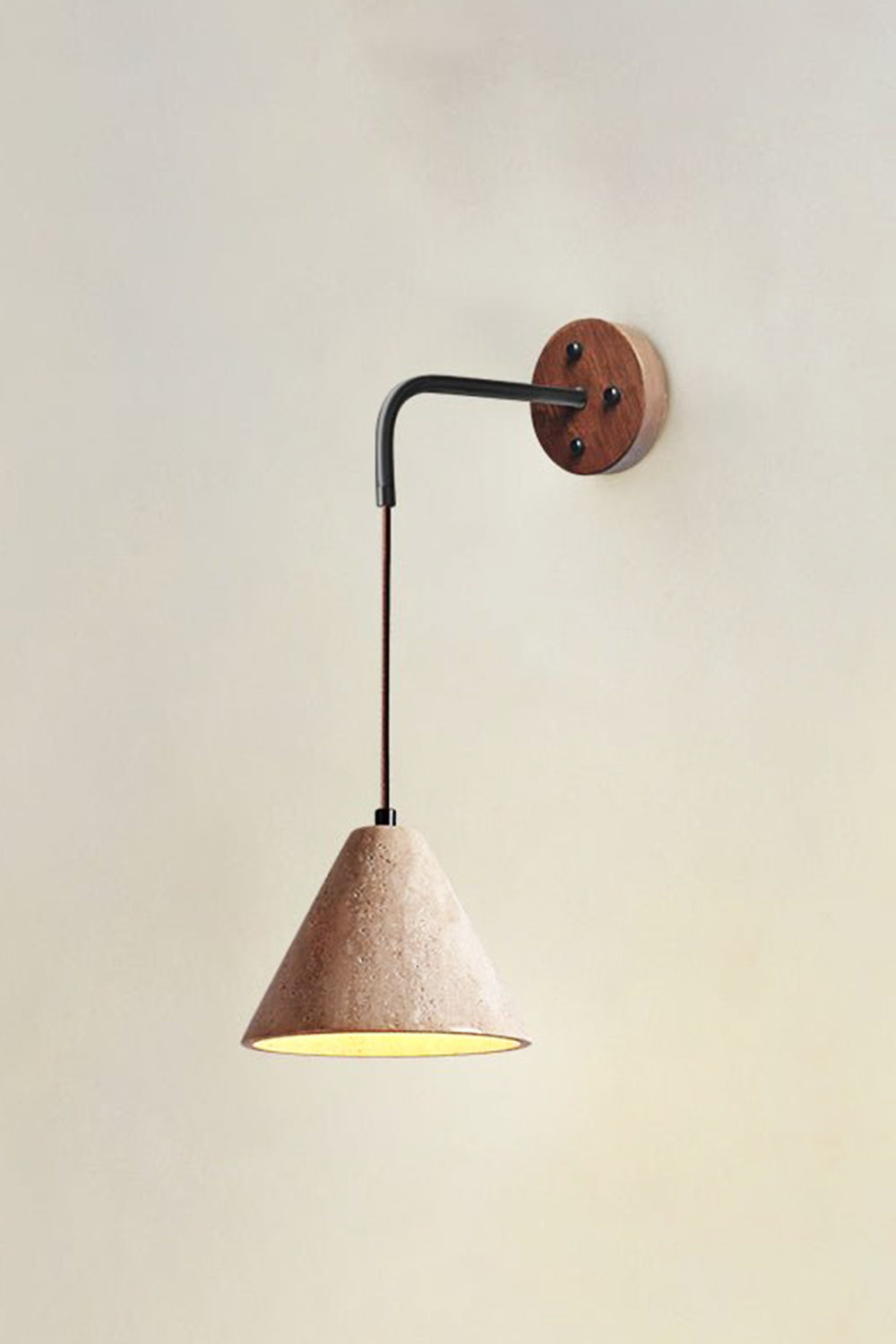 Arched Travertine Wall Light - view 34 | morylighting
