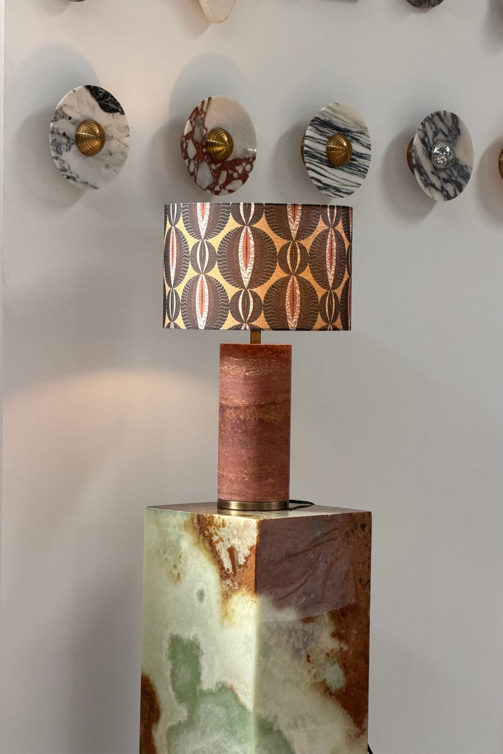 Aria Stone Table Lamp - view 8 | morylighting