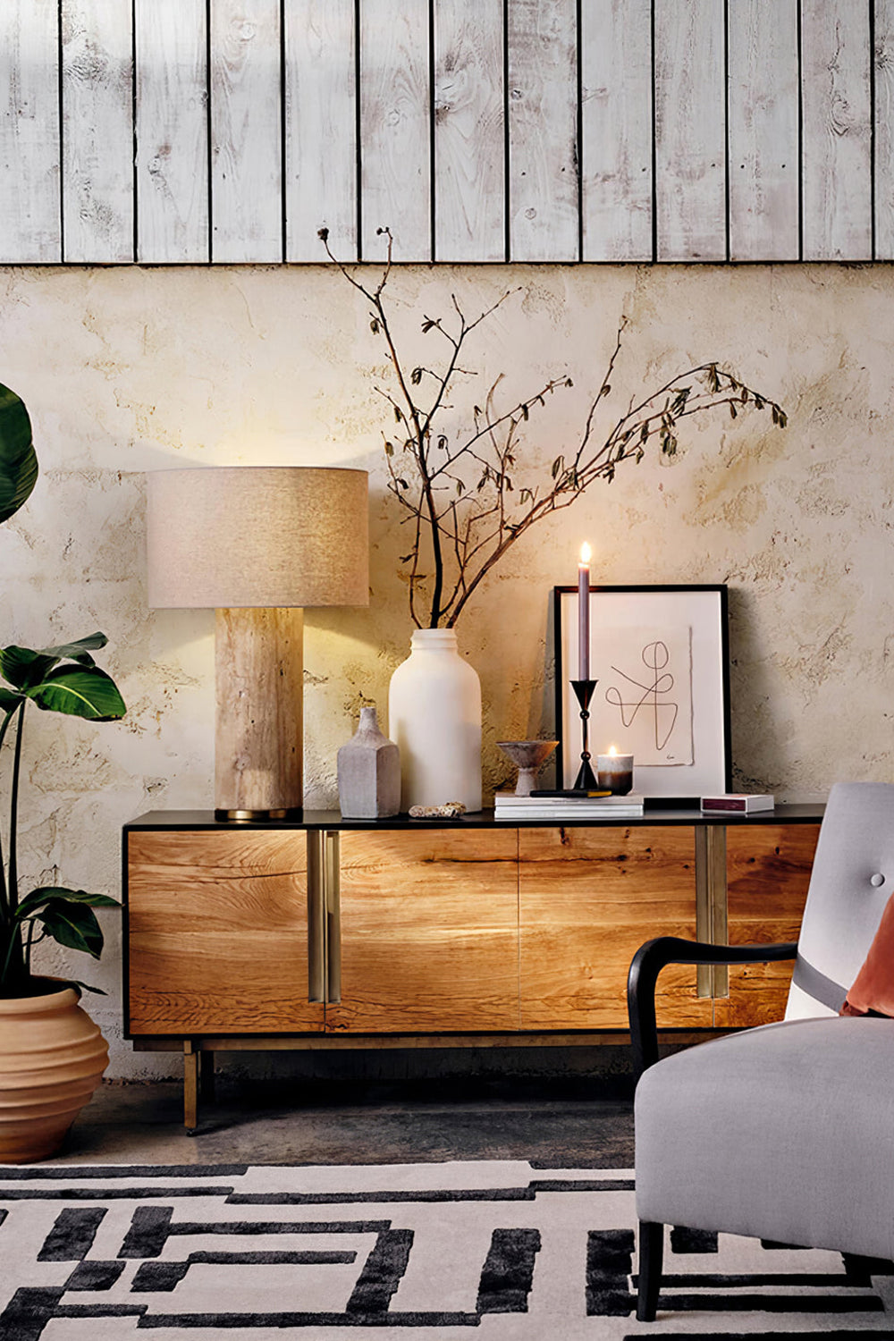 Aria Stone Table Lamp - view 12 | morylighting