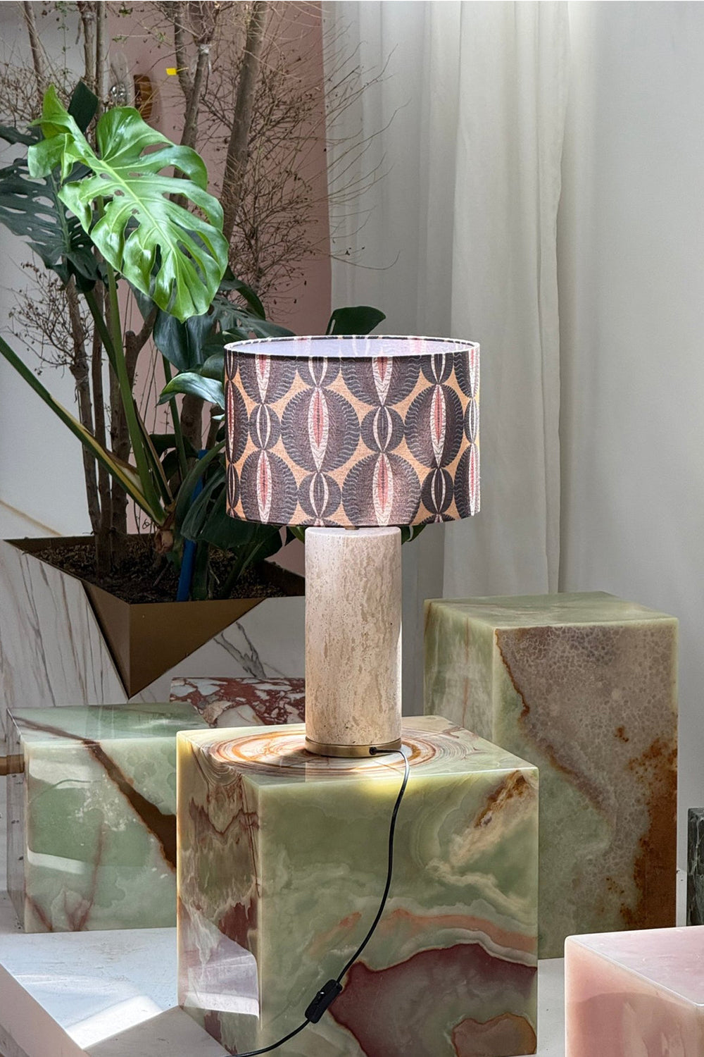 Aria Stone Table Lamp - view 14 | morylighting