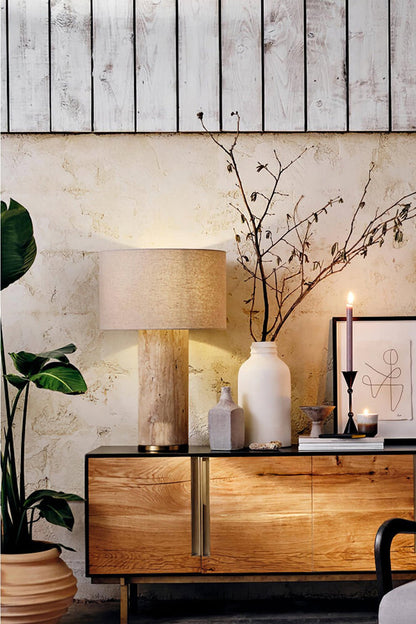 Aria Stone Table Lamp - view 3 | morylighting