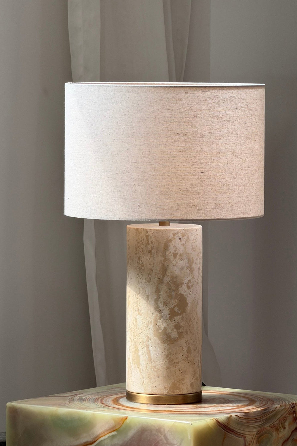Aria Stone Table Lamp - view 15 | morylighting