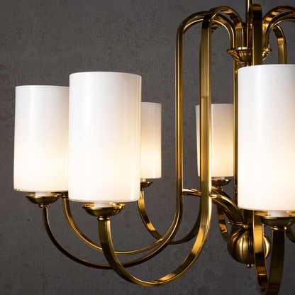 Morylighting Regal Radiance 10-Light Chandelier - Background Shot