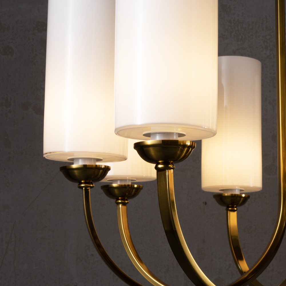 Morylighting Regal Radiance 10-Light Chandelier - Background Shot