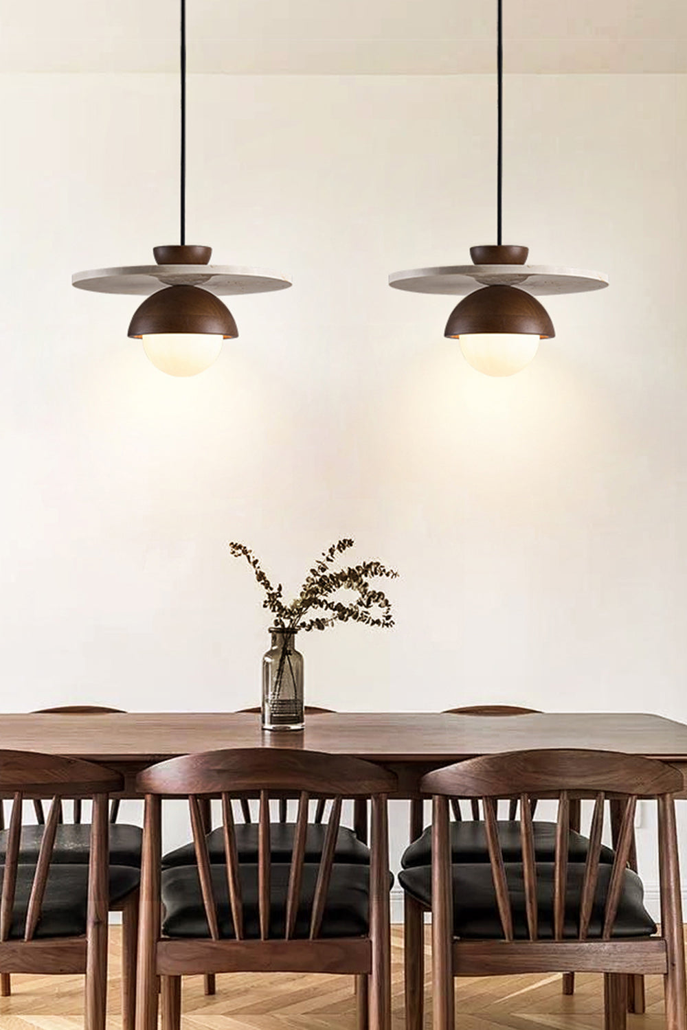 Arlo Travertine Pendant Light - view 4 | morylighting