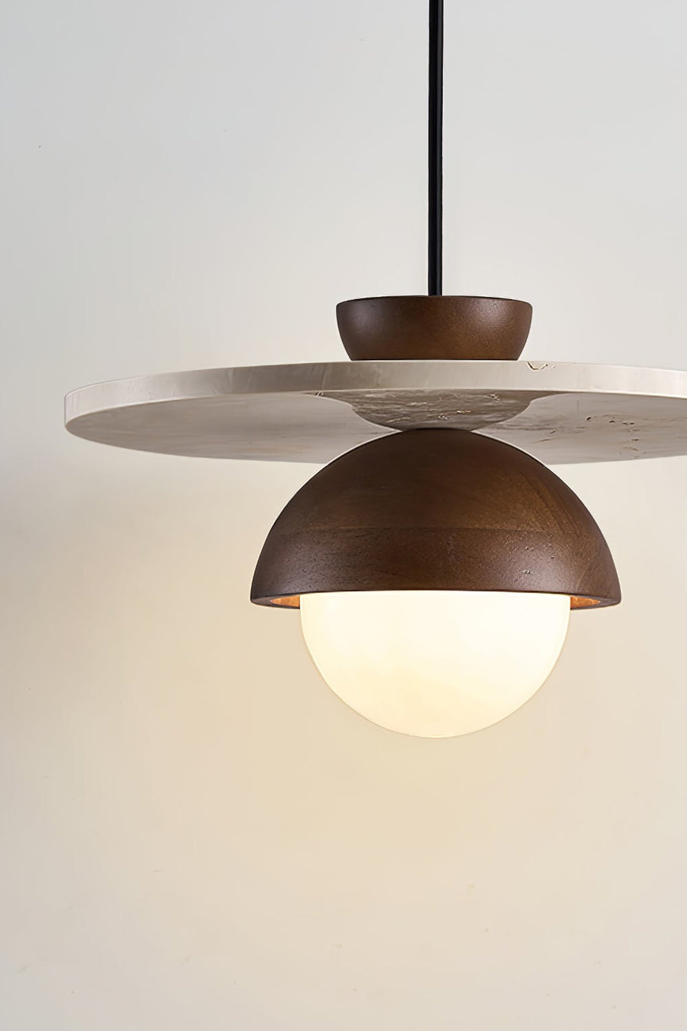 Arlo Travertine Pendant Light - view 9 | morylighting