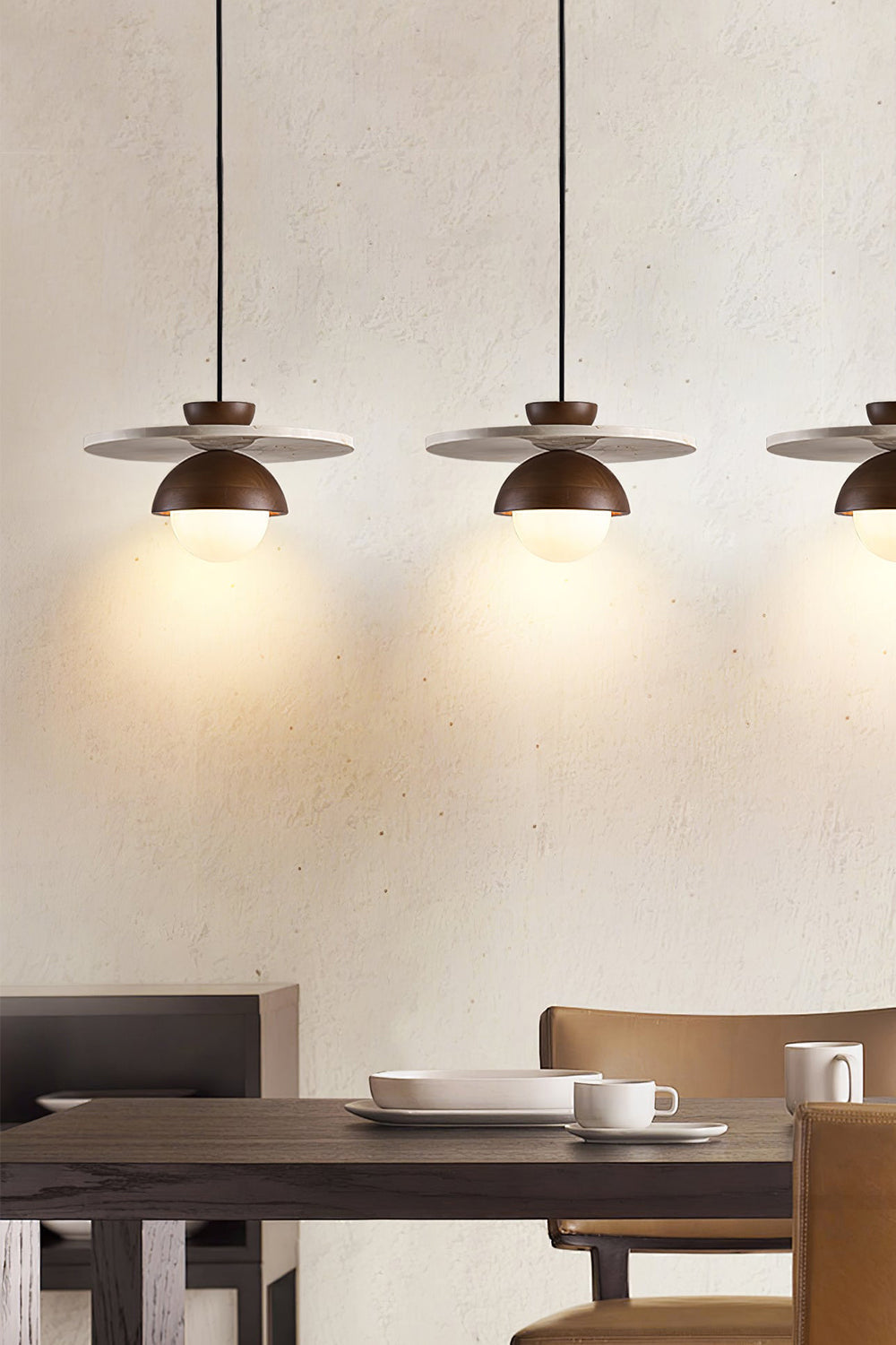 Arlo Travertine Pendant Light - view 10 | morylighting