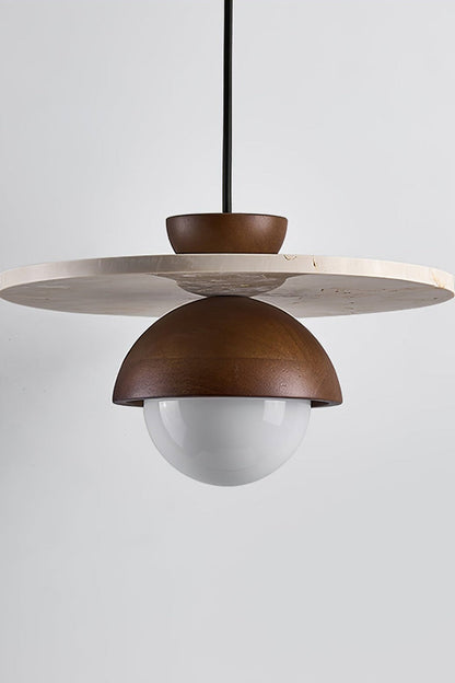 Arlo Travertine Pendant Light - view 13 | morylighting