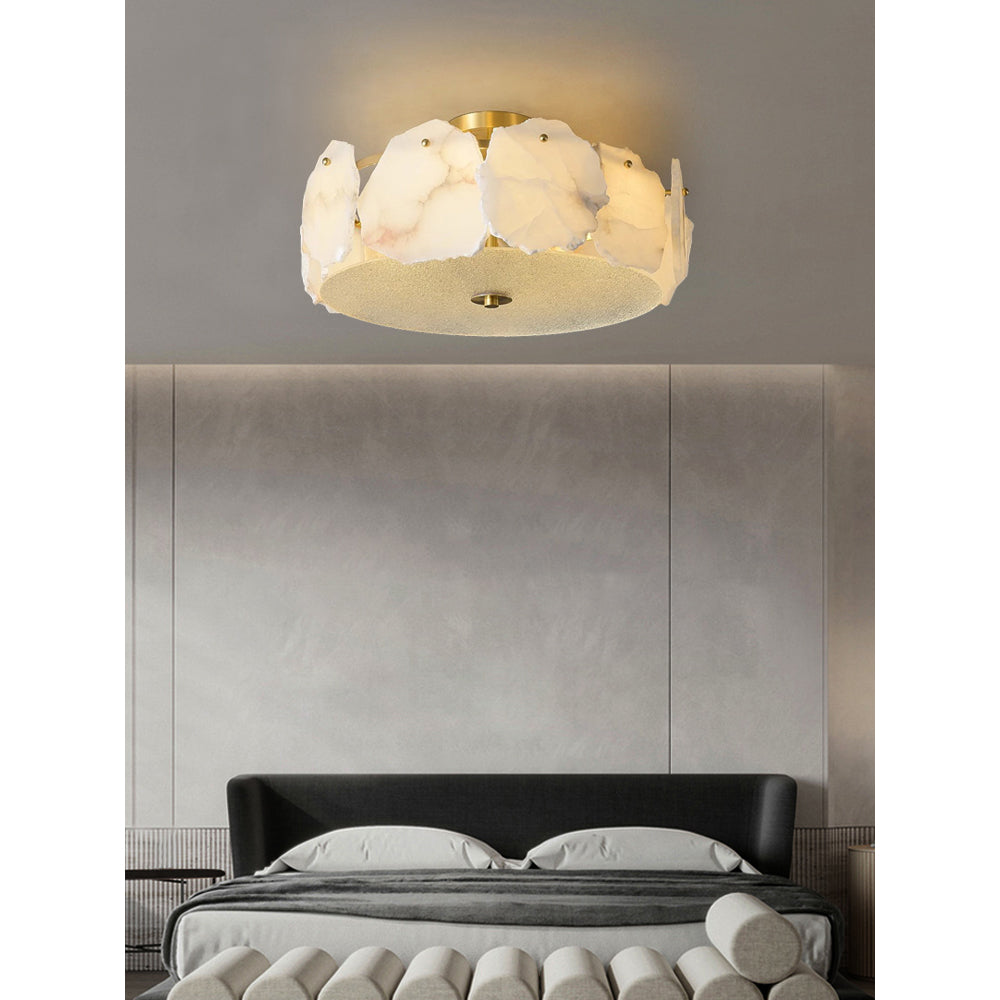 Artze Alabaster Ceiling Light