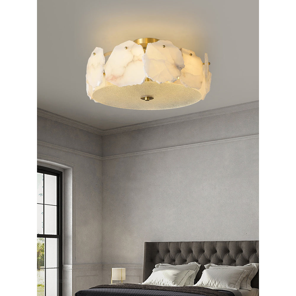 Artze Alabaster Ceiling Light