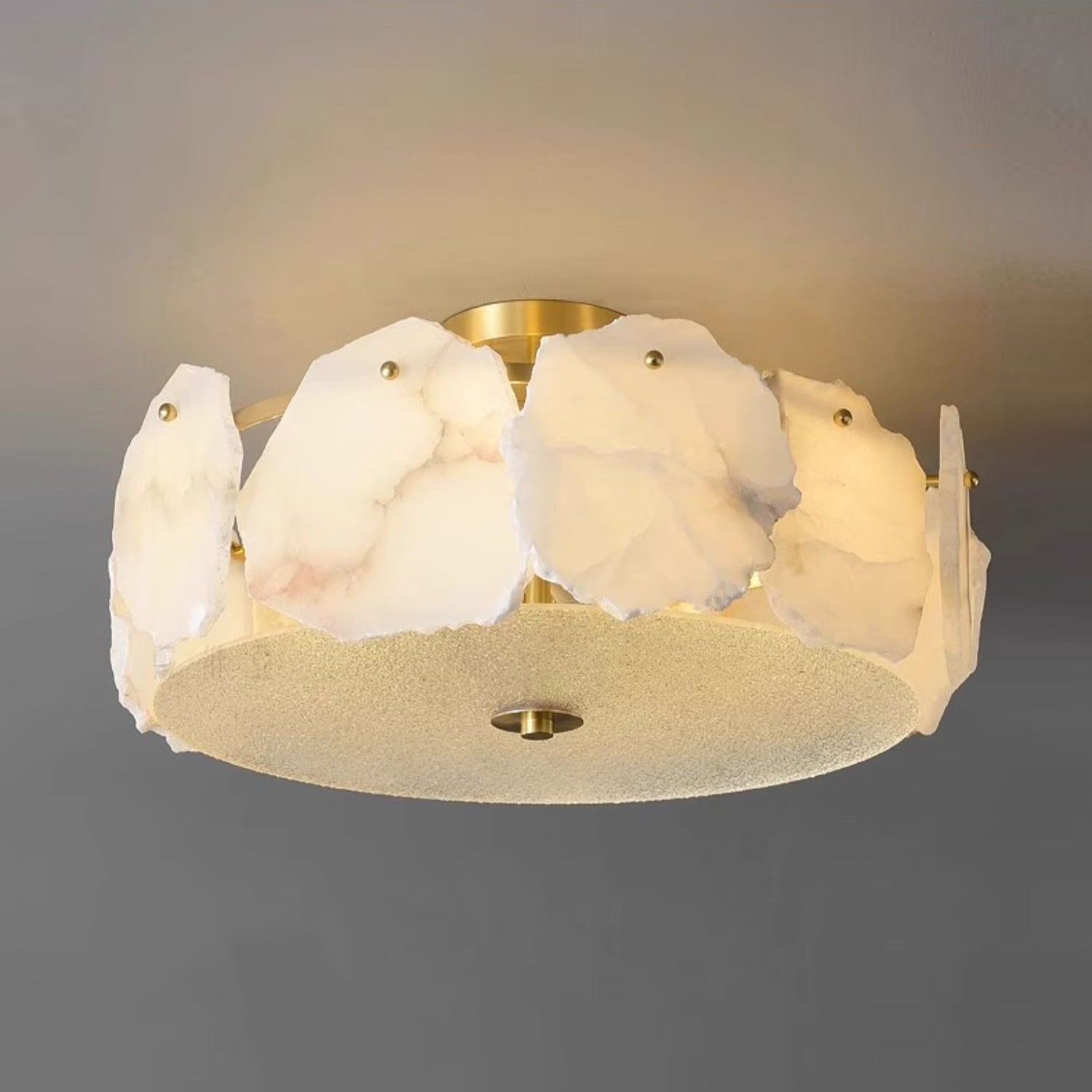 Artze Alabaster Ceiling Light
