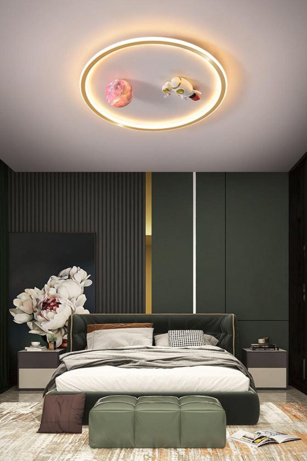 Astronaut Ceiling Lamp - view 17 | morylighting