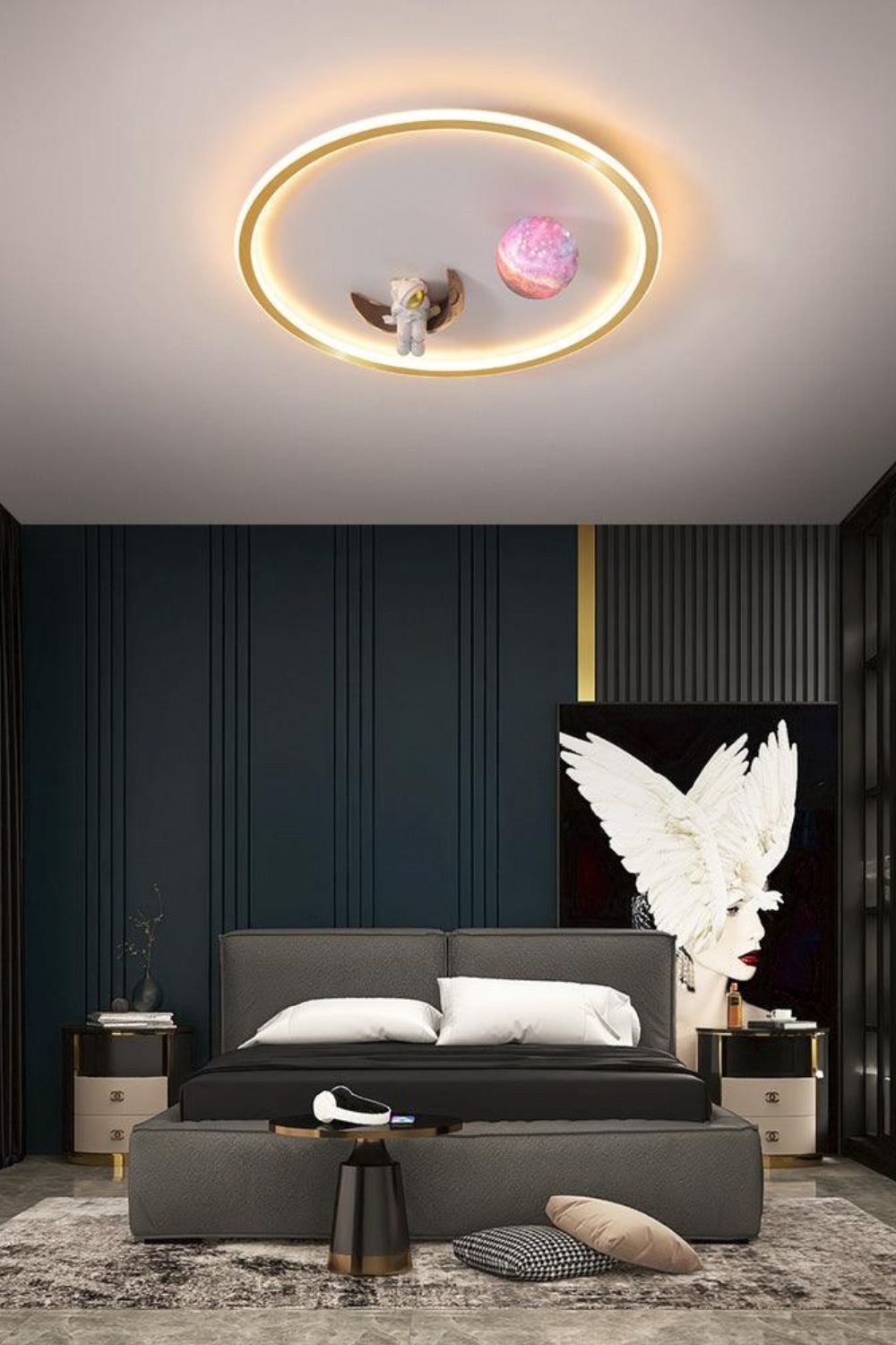 Astronaut Ceiling Lamp - view 16 | morylighting
