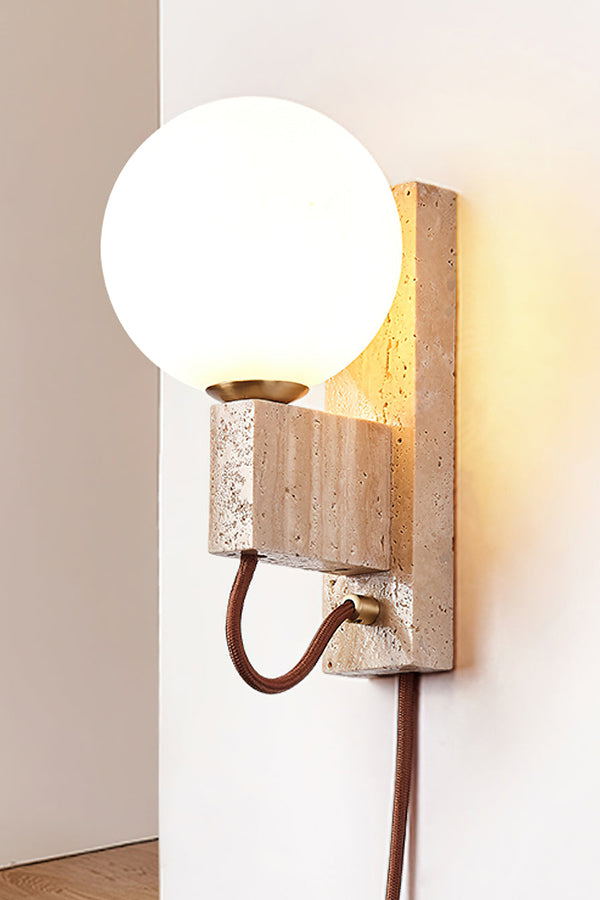 Atlas Globe Wall Sconce - view 14 | morylighting