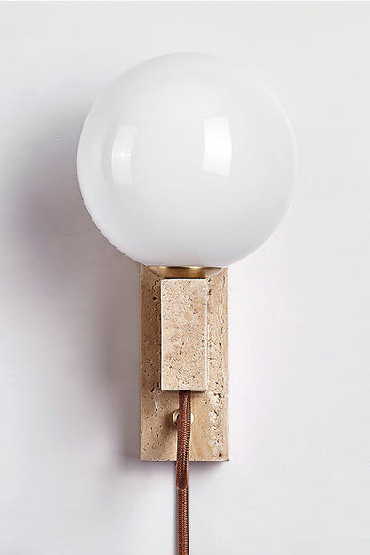 Atlas Globe Wall Sconce - view 15 | morylighting