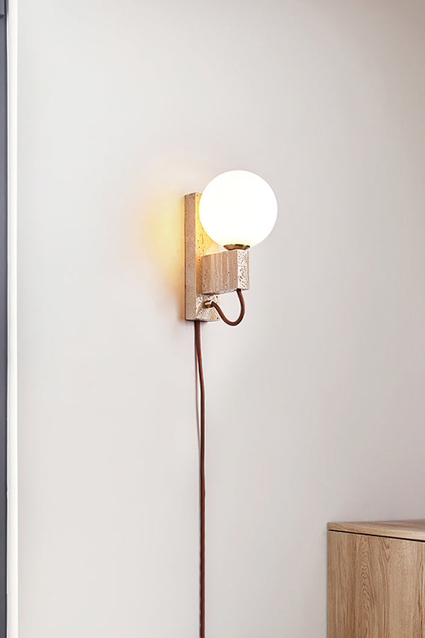 Atlas Globe Wall Sconce - view 11 | morylighting