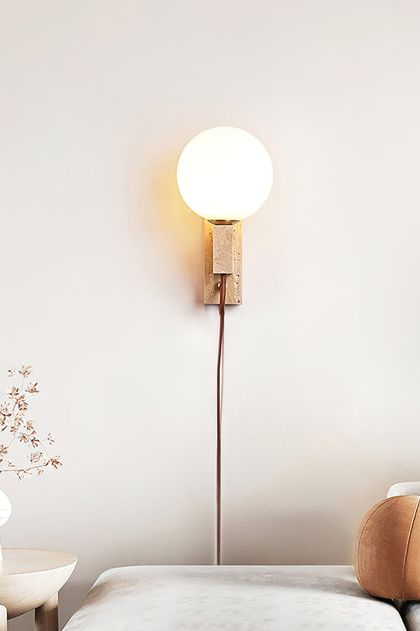Atlas Globe Wall Sconce - view 10 | morylighting