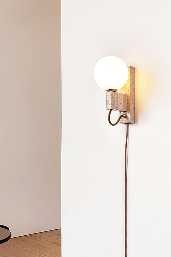 Atlas Globe Wall Sconce - view 8 | morylighting